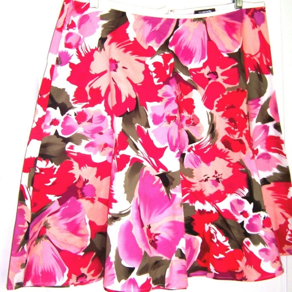 My Michellle floral A-line skirt